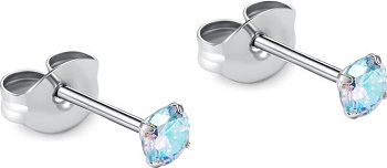 Titanium Ear Tops Jewellery